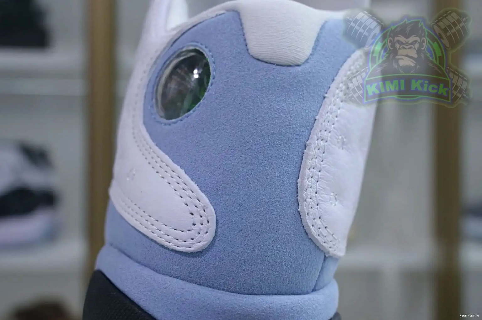 Grey” Kimikick 13“Blue Air Jordan 0817